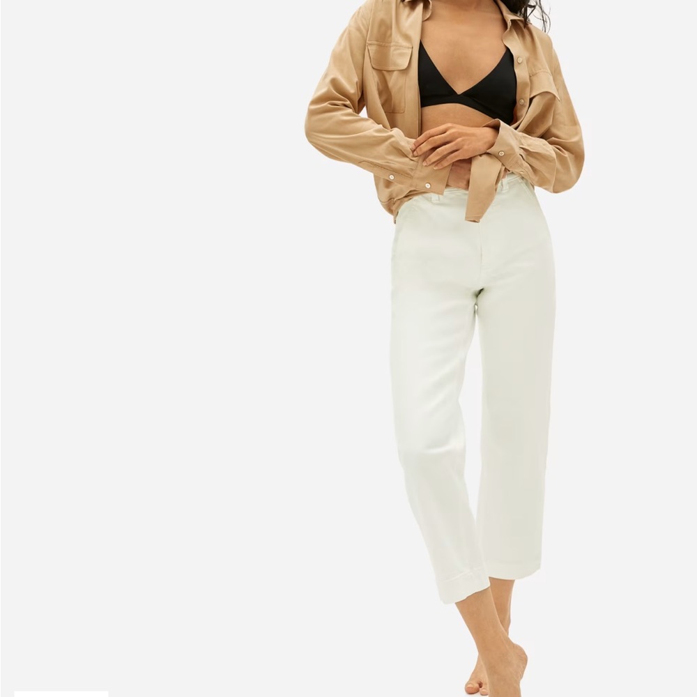 NWOT Everlane | The Straight-Leg Crop